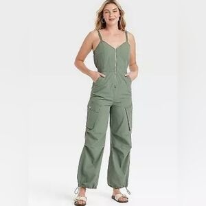 Women's Green Jumpsuit